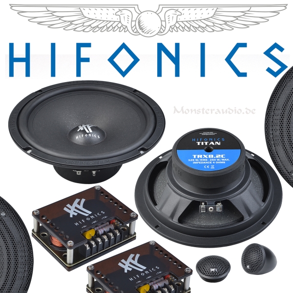 Hifonics Titan TRX8.2C 20cm 2-Wege-Kompontensystem TRX-8.2C